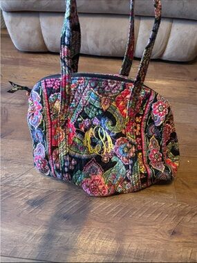 Vera Bradley smaller weekender bag with monogram